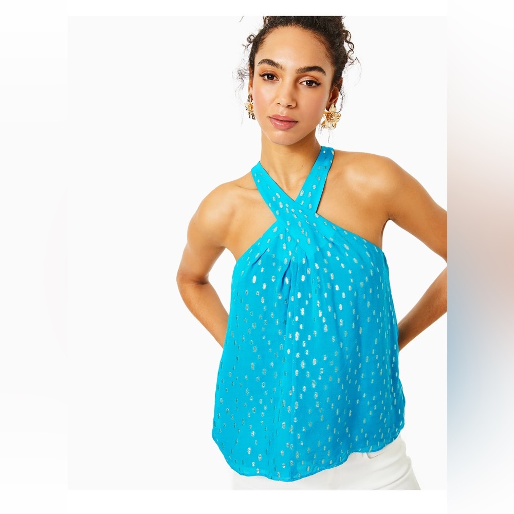 M NWT Lilly Pulitzer Rori Halter Top